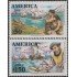 Chile 1074/75 1991 América Upaep Tres Carabelas Colonización MNH