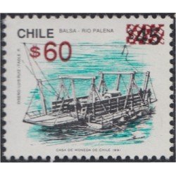 Chile 1088 1992 Balsa Río Palena MNH Chile 1088 1992 Balsa Río Palena MNH