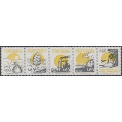 Chile 1091/95 1992 Protejamos el medio ambiente MNH Chile 1091/95 1992 Protejamos el medio ambiente MNH
