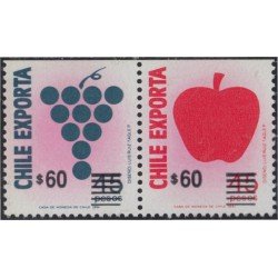 Chile 1116/17 1992 Chile exporta MNH Chile 1116/17 1992 Chile exporta MNH