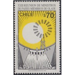 Chile 1144 1992 XXIII Reunión de Ministros de países de la OLADE MNH Chile 1144 1992 XXIII Reunión de Ministros de países de la OLADE MNH