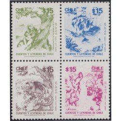 Chile 1147F/J 1992 Cuentos y Leyendas de Chile MNH Chile 1147F/J 1992 Cuentos y Leyendas de Chile MNH