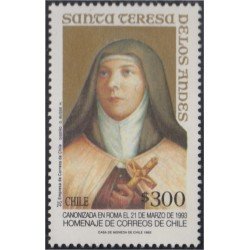 Chile 1149 1993 Santa Teresa de los Andes MNH Chile 1149 1993 Santa Teresa de los Andes MNH
