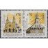 Chile 1153/54 1993 Iglesias de Chiloe MNH
