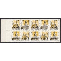 Chile C1153/54 1993 Iglesias de Chiloe carnet MNH Chile C1153/54 1993 Iglesias de Chiloe carnet MNH