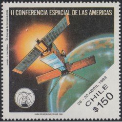 Chile 1155 1993 II Conferencia espacial de las Américas MNH Chile 1155 1993 II Conferencia espacial de las Américas MNH