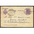 España Spain Entero Postal 50 Alfonso XIII 1925 Santesteban