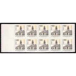 Chile C1170 1993 Iglesias de Chiloe carnet MNH Chile C1170 1993 Iglesias de Chiloe carnet MNH