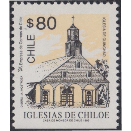 Chile 1170a 1993 Iglesias de Chile MNH Chile 1170a 1993 Iglesias de Chile MNH