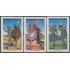 Chile 1173/75 1993 Baile Nacional La Cueca MNH