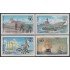 Chile 1185/88 1993 Tradición Naval Barcos Veleros MNH