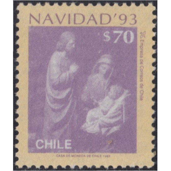 Chile 1192 1993 Navidad Christmas MNH Chile 1192 1993 Navidad Christmas MNH