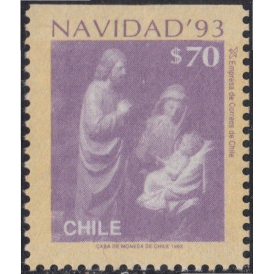 Chile 1192a 1993 Navidad Christmas MNH Chile 1192a 1993 Navidad Christmas MNH