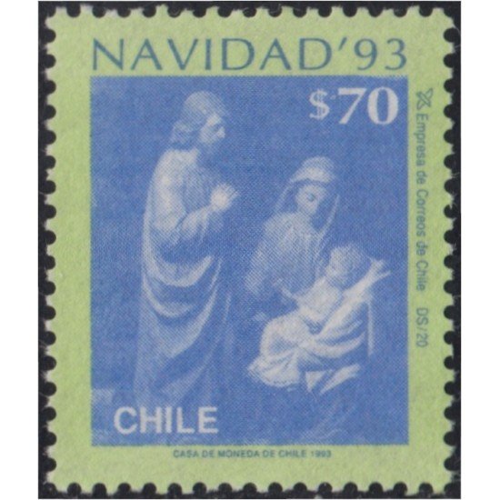 Chile 1193 1993 Navidad Christmas MNH Chile 1193 1993 Navidad Christmas MNH