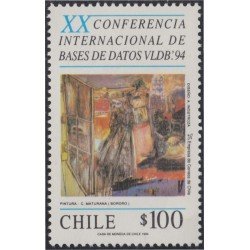 Chile 1227 1994 XX Conferencia Internacional de bases de datos VLDB 94 MNH Chile 1227 1994 XX Conferencia Internacional de bases de datos VLDB 94 MNH