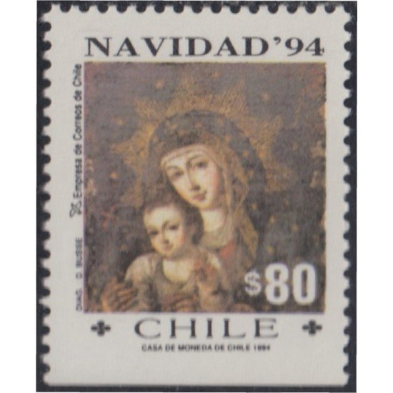 Chile 1234a 1994 Navidad Christmas MNH
