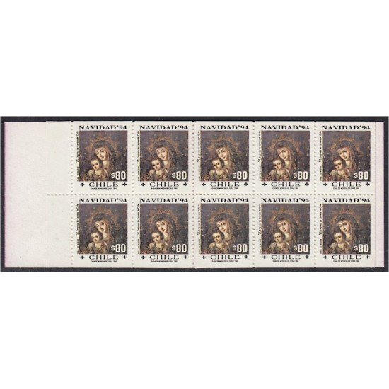 Chile C1234 1994 Navidad Christmas carnet MNH Chile C1234 1994 Navidad Christmas carnet MNH