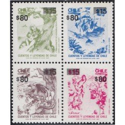 Chile 1236/39 1994 Cuentos y Leyendas de Chile MNH Chile 1236/39 1994 Cuentos y Leyendas de Chile MNH