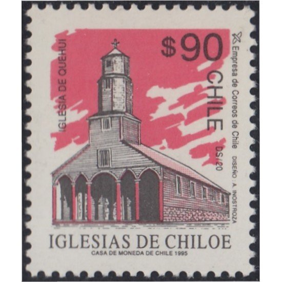 Chile 1240 1995 Iglesias de Chiloe MNH Chile 1240 1995 Iglesias de Chiloe MNH