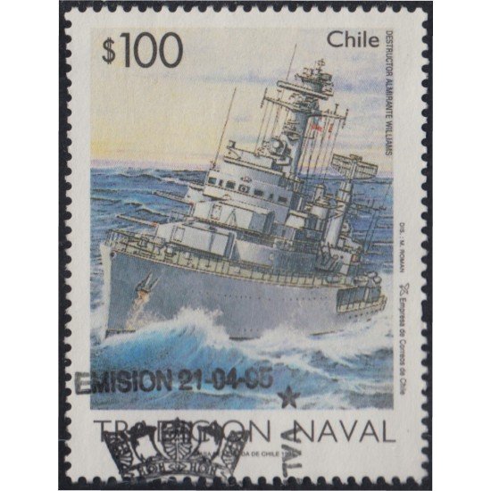 Chile 1246 1995 Tradición Naval Barco Boat usado Chile 1246 1995 Tradición Naval Barco Boat usado