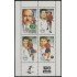 Chile 1277/80 1995 100 Años de fútbol chileno MNH