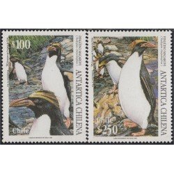 Chile 1281/82 1995 Antártica Chilena Pingüinos MNH Chile 1281/82 1995 Antártica Chilena Pingüinos MNH