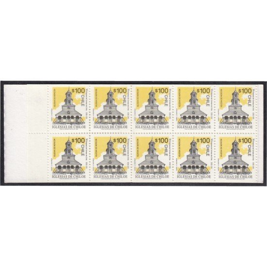 Chile 1298a 1996 Iglesias de Chile carnet MNH Chile 1298a 1996 Iglesias de Chile carnet MNH