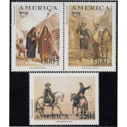 Chile 1399/01 1996 América Upaep costumbres típicas MNH Chile 1399/01 1996 América Upaep costumbres típicas MNH