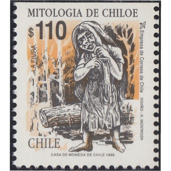 Chile 1418a 1997 Mitología de Chiloe La Fiura MNH