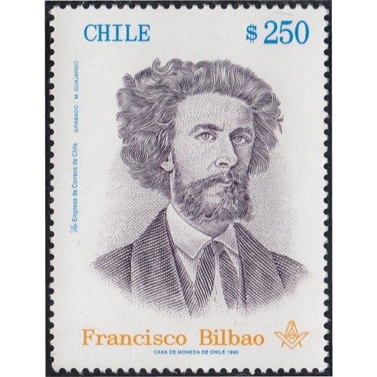 Chile 1466 1998 Francisco Bilbao MNH Chile 1466 1998 Francisco Bilbao MNH