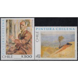 Chile 1467/68 1998 Pinturas Chilenas MNH Chile 1467/68 1998 Pinturas Chilenas MNH