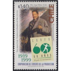Chile 1486 1999 Presidente Pedro Aguirre Cerda MNH Chile 1486 1999 Presidente Pedro Aguirre Cerda MNH