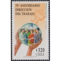 Chile 1501 1999 75º Aniversario de dirección del trabajo MNH Chile 1501 1999 75º Aniversario de dirección del trabajo MNH