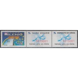 Chile 1506 1999 Nuevo milenio MNH Chile 1506 1999 Nuevo milenio MNH