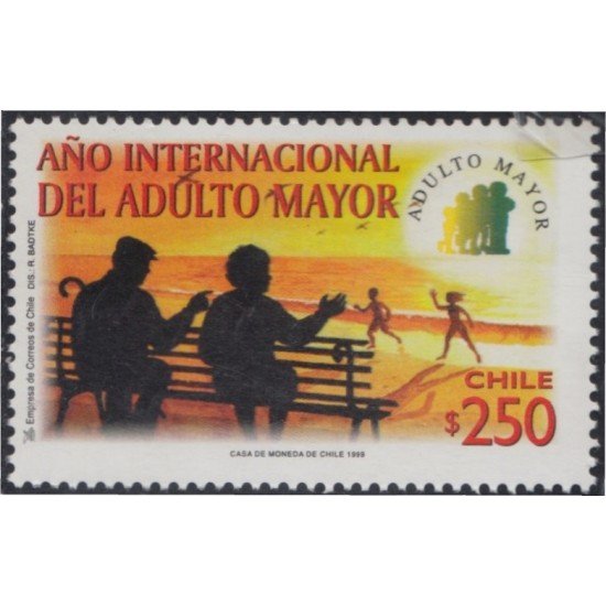 Chile 1510 1999 Año Internacional del adulto mayor MNH Chile 1510 1999 Año Internacional del adulto mayor MNH