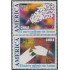 Chile 1513/14 1999 América Upaep Nuevo milenio sin armas MNH