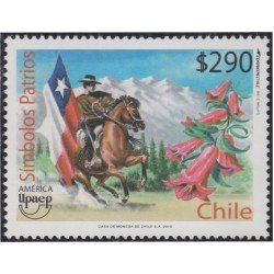 Chile 1961 2010 Símbolos patrios MNH Chile 1961 2010 Símbolos patrios MNH