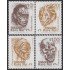 Chile 1987/90 2011 Pintura corporal Takona Rapa Nui MNH