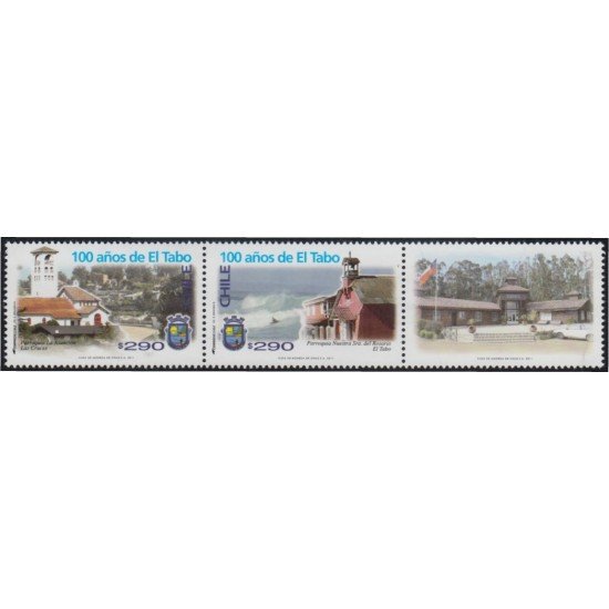 Chile 1992/93 2011 100 Años del Tabo MNH Chile 1992/93 2011 100 Años del Tabo MNH