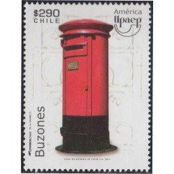 Chile 1998 2011 América Upaep Buzones MNH