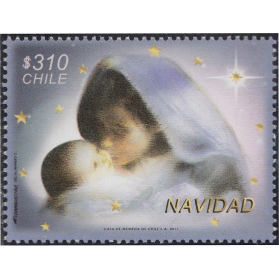 Chile 1999 2011 Navidad Christmas MNH Chile 1999 2011 Navidad Christmas MNH