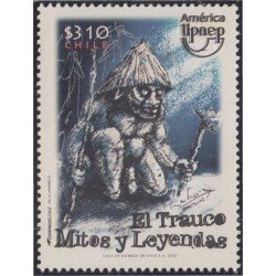 Chile 2007 2012 El Trauco Mitos y Leyendas MNH