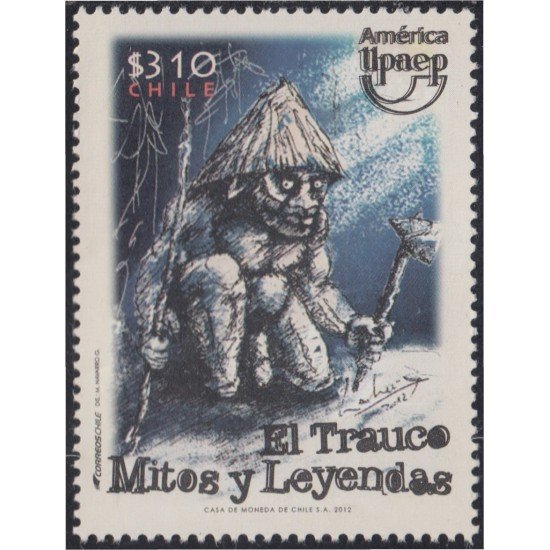 Chile 2007 2012 El Trauco Mitos y Leyendas MNH Chile 2007 2012 El Trauco Mitos y Leyendas MNH