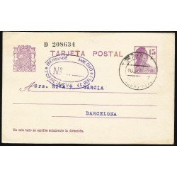 España Spain Entero Postal 69 Matrona 1932 Torrenueva España Spain Entero Postal 69 Matrona 1932 Torrenueva