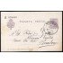 España Spain Entero Postal 50 Alfonso XIII 1921 Palma de Mallorca