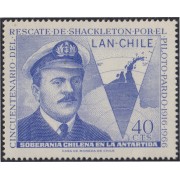 Chile A- 236 1967 50 Años del rescate de Shackleton por el piloto Pardo MH Chile A- 236 1967 50 Años del rescate de Shackleton por el piloto Pardo MH