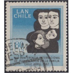 Chile A- 237 1967 Planificación familiar usado Chile A- 237 1967 Planificación familiar usado