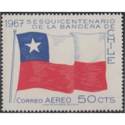 Chile A- 242 1967 150 Años de la Bandera Nacional MNH Chile A- 242 1967 150 Años de la Bandera Nacional MNH