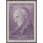 Chile A- 243 1967 100 Años del nacimiento del Cardenal José María Caro MNH Chile A- 243 1967 100 Años del nacimiento del Cardenal José María Caro MNH