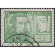 Chile A- 247 1968 Homenaje a Juan I. Molina usado Chile A- 247 1968 Homenaje a Juan I. Molina usado